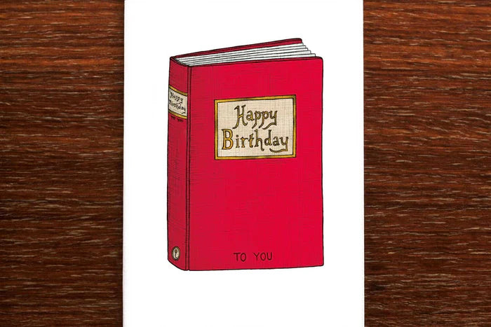 The Nonsense Maker Birthday Book - Happy Birthday Card
