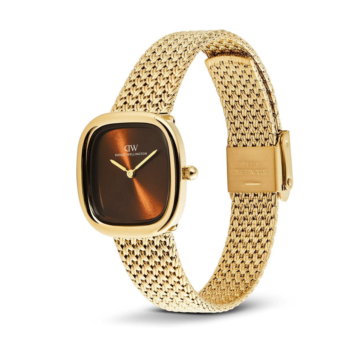Daniel Wellington Margot Braided Mesh Amber Gold