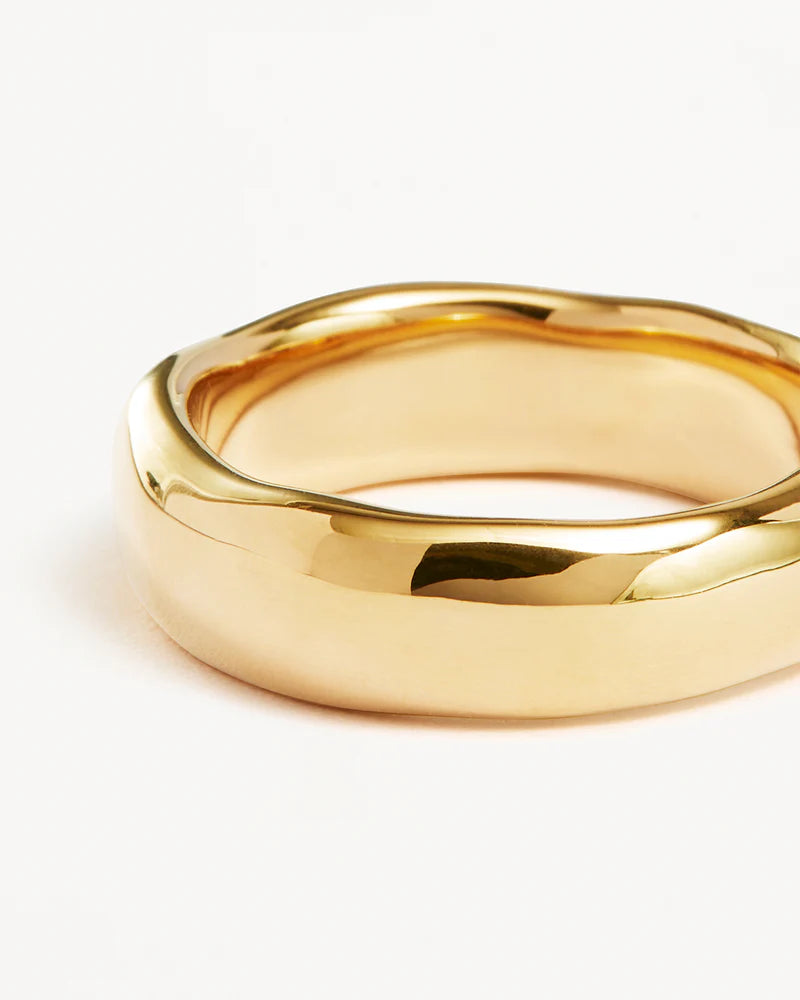 By Charlotte 18k Gold Vermeil Lover Bold Ring