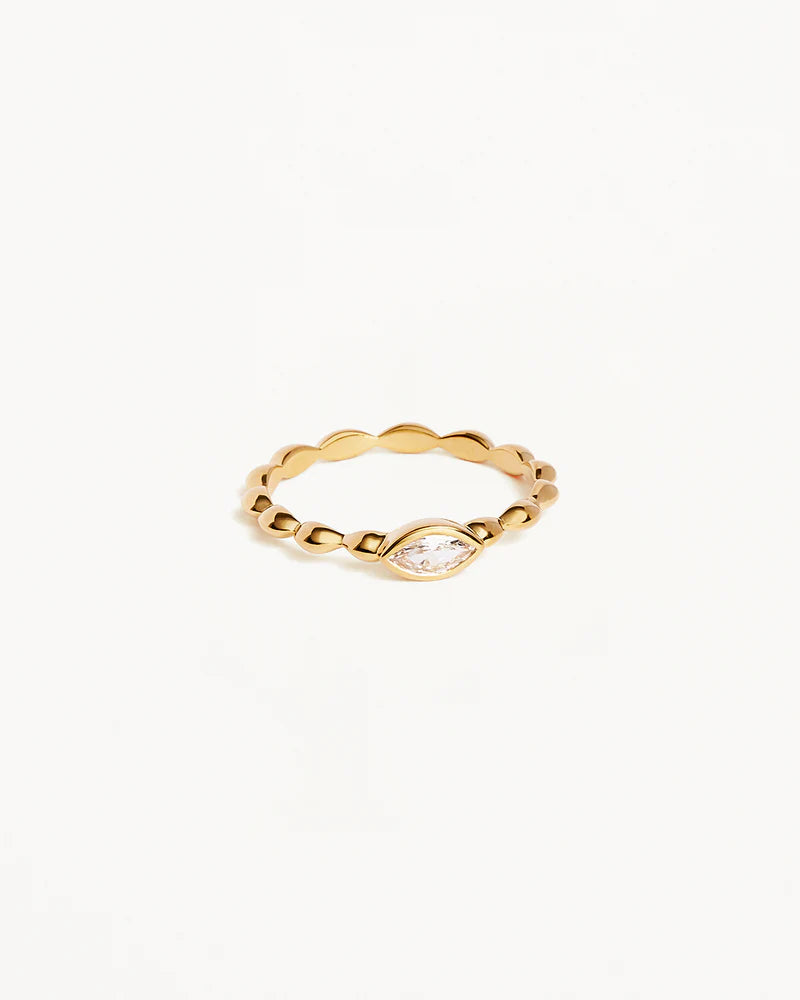 By Charlotte 18k Gold Vermeil Lucky Eye Ring