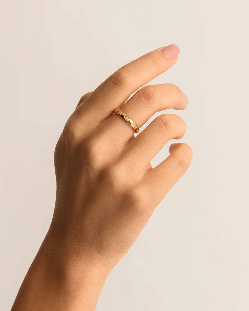 By Charlotte 18k Gold Vermeil Magic of You Ring