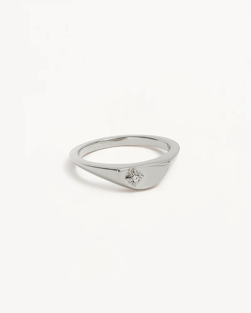 By Charlotte Sterling Silver Lotus Ring