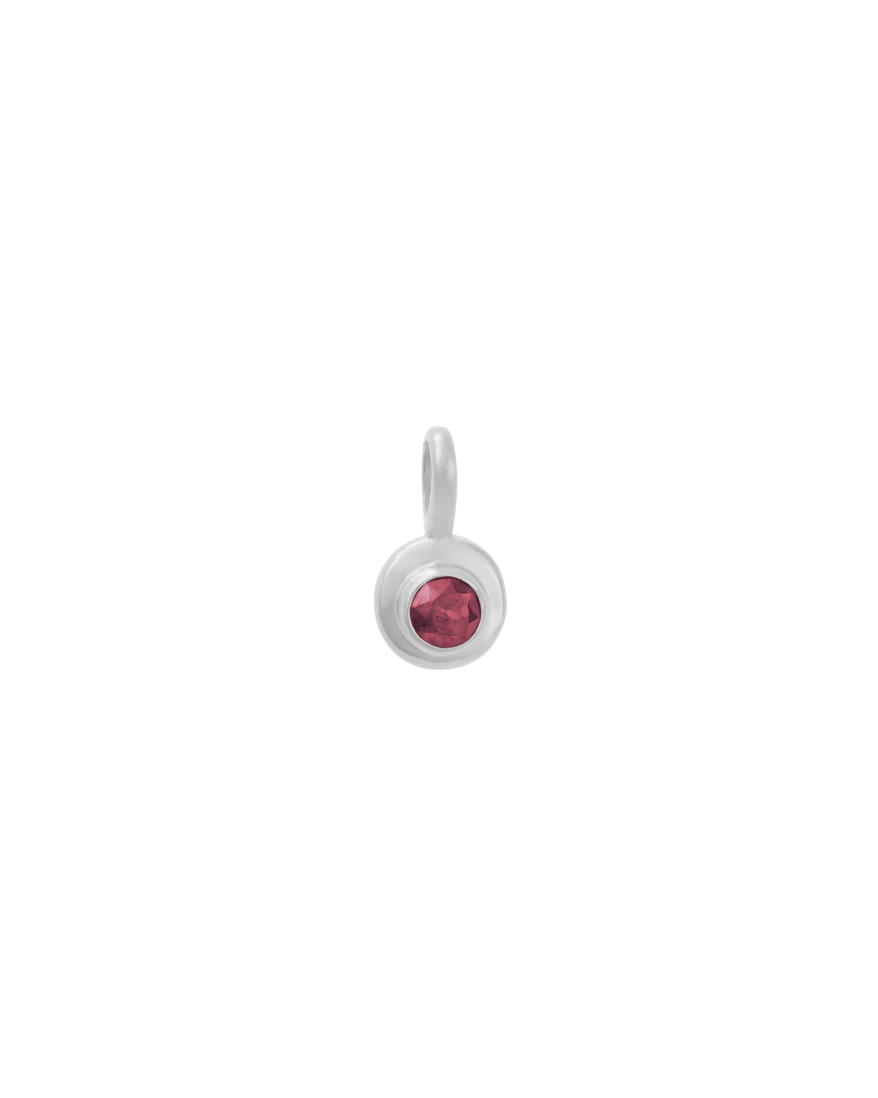 Kirstin Ash Ruby Birthstone- Sterling Silver