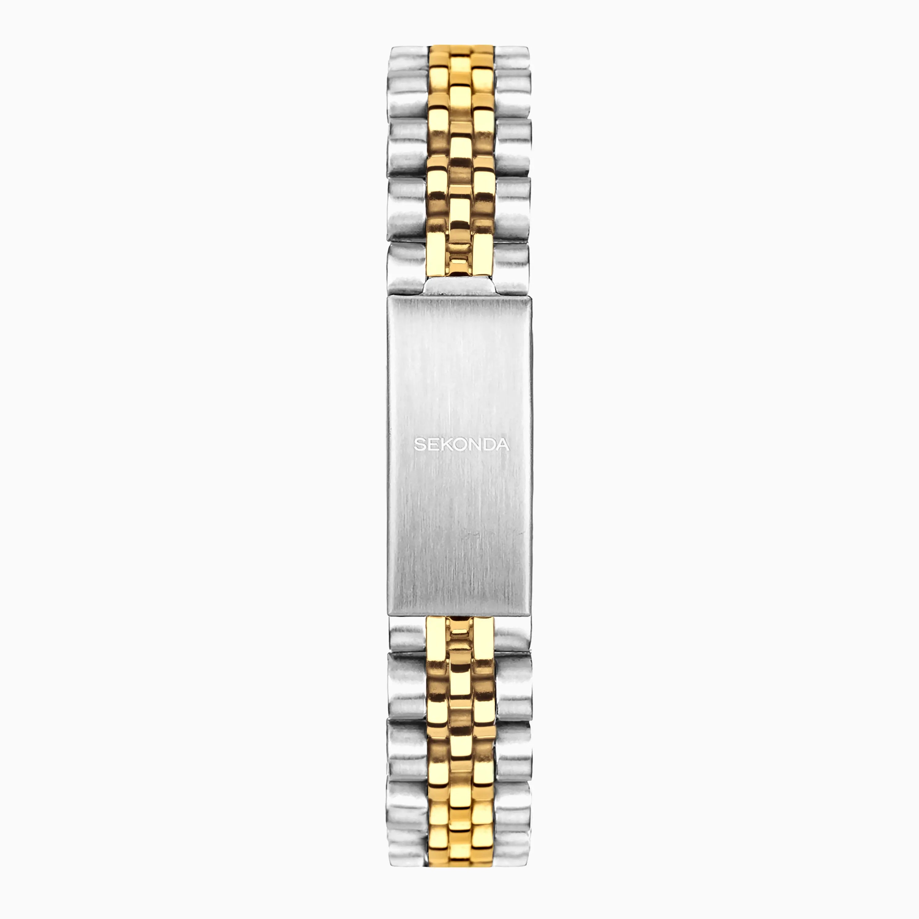 Sekonda Francis Ladies Watch | Two Tone Alloy Case & Stainless Steel Bracelet with Champagne Dial | 40690