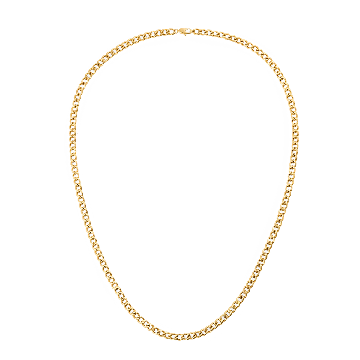 Daniel Wellington Ellipse 4mm Necklace Gold