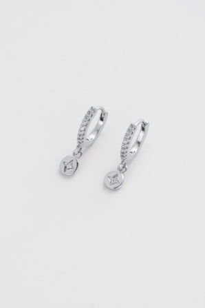 Zafino Holly Huggie Silver
