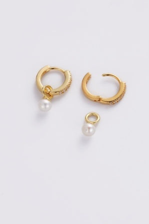 Zafino Scarlette Hoop Gold