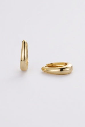 Zafino Pia Hoop Medium Gold