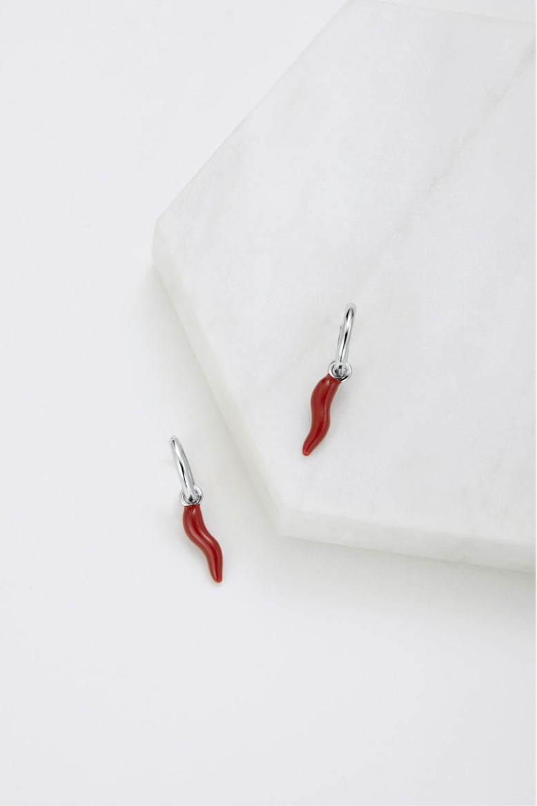 Zafino Red Chilli Earring