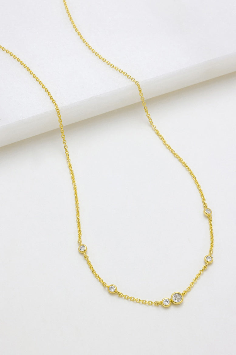 Zafino Amy Mini Necklace Gold