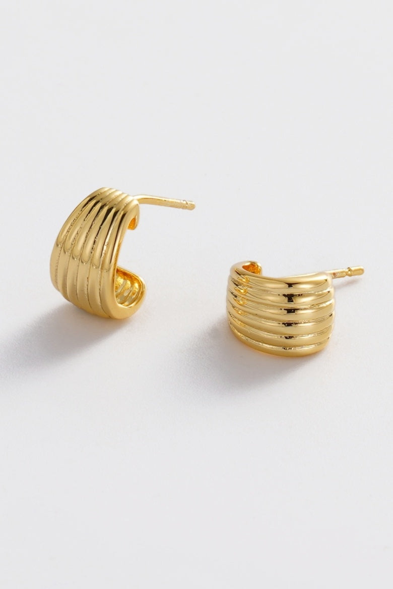 Zafino Sasha Hoop Gold