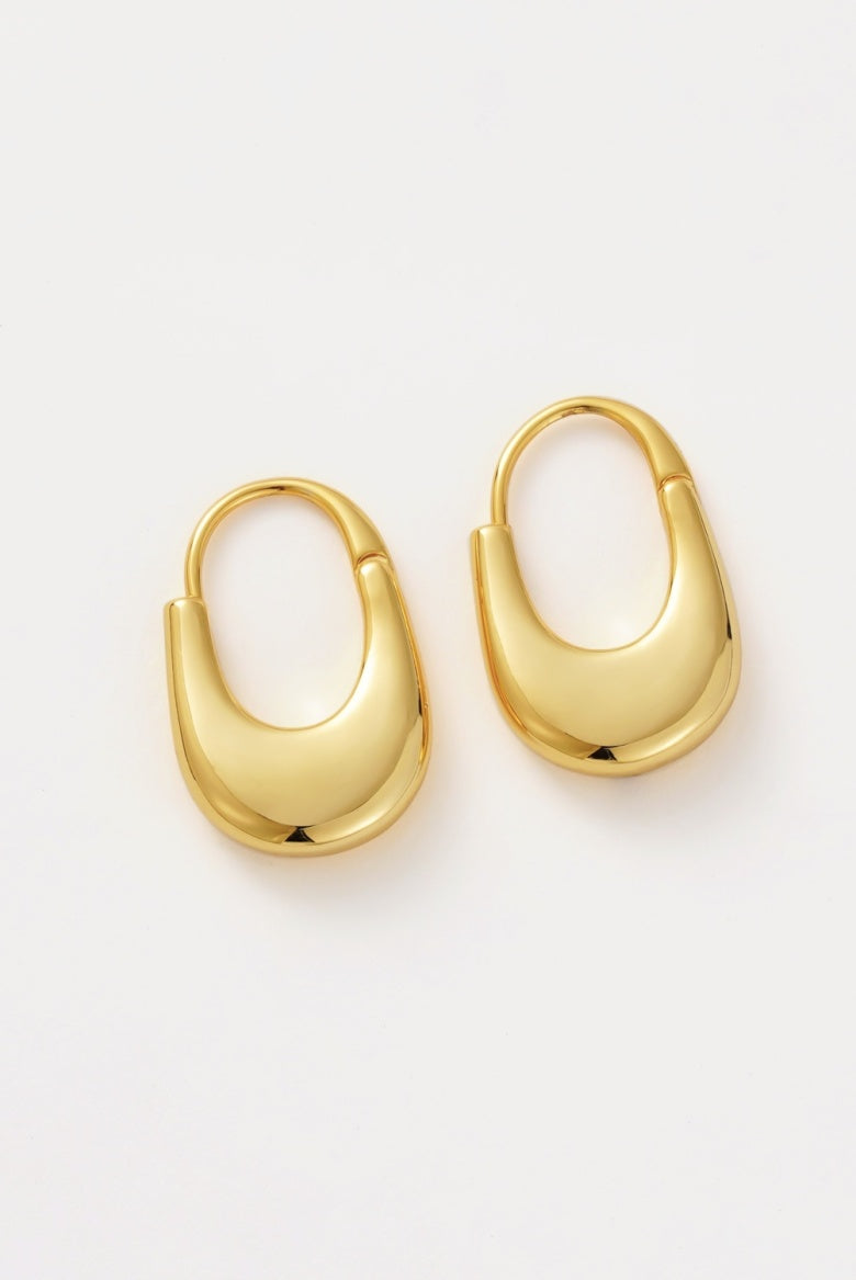 Zafino Sienna Hoop Gold