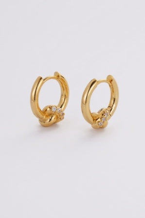 Zafino Elle Hoop Gold