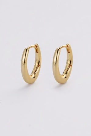 Zafino Pia Hoop Small Gold