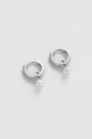Zafino Scarlette Hoop Silver