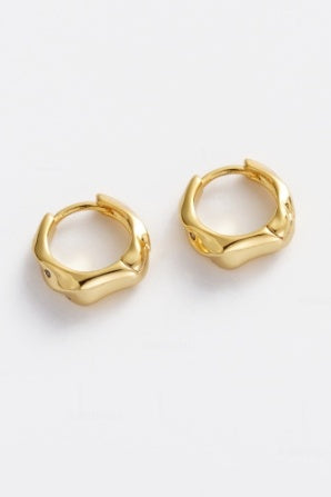Zafino June Hoop Gold