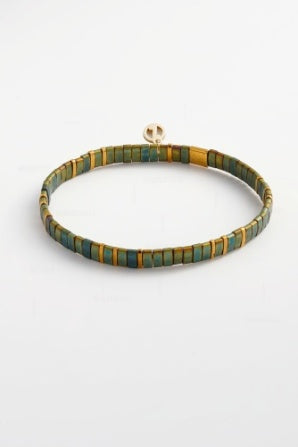Zafino Tile Bracelet Olive