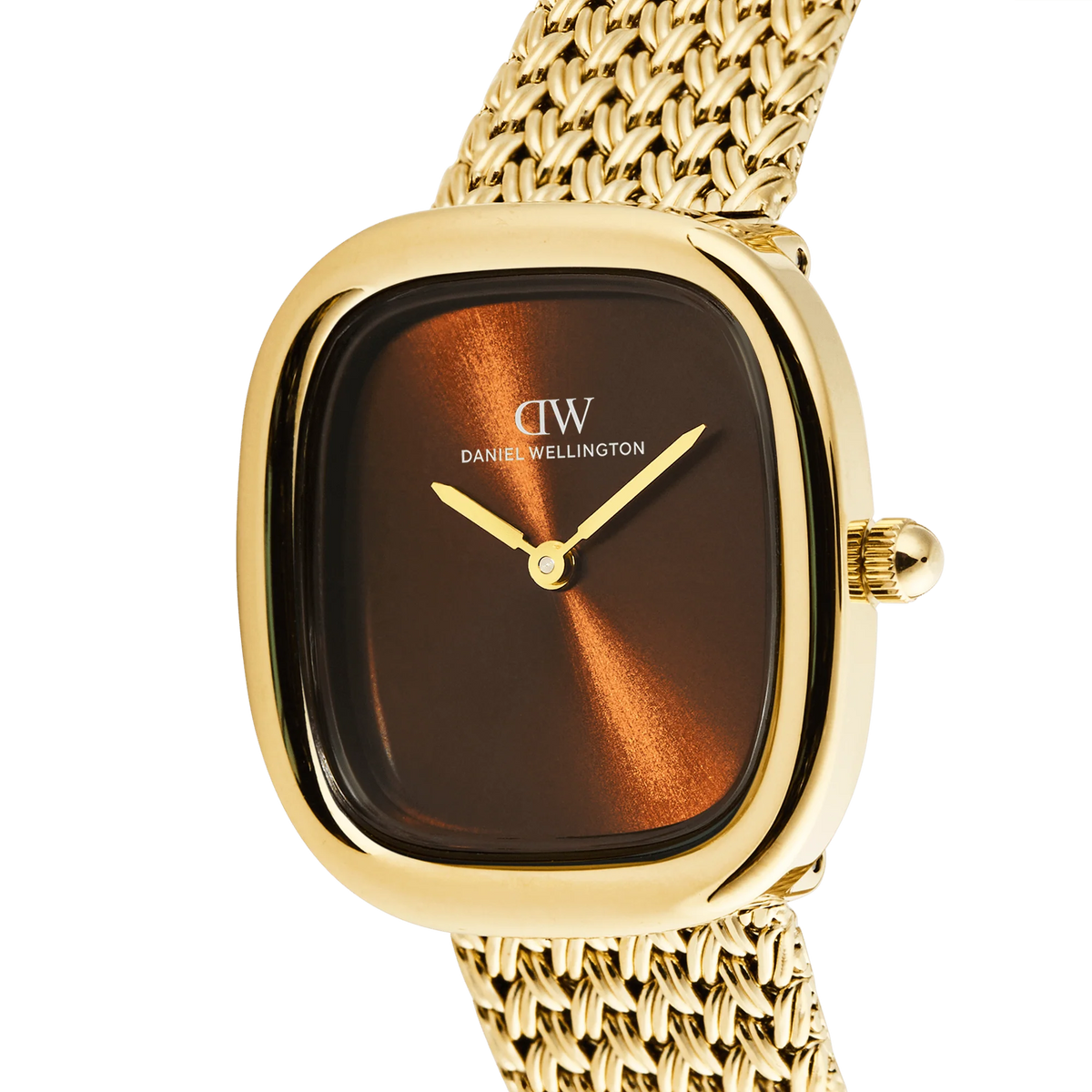 Daniel Wellington Margot Braided Mesh Amber Gold