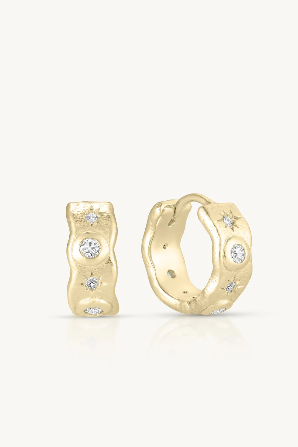 Toni May Cosmic Gold Hoops
