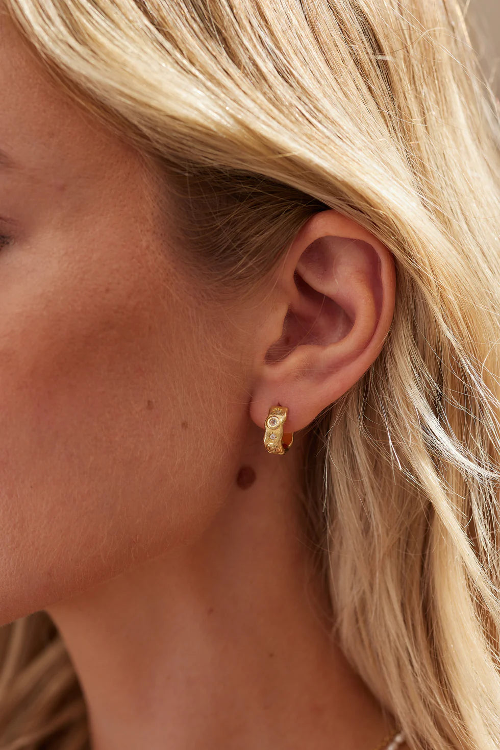 Toni May Cosmic Gold Hoops