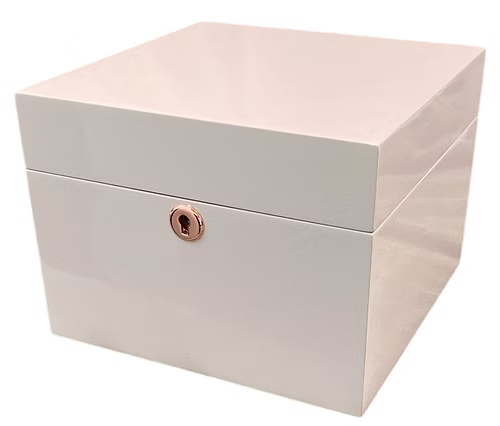 Cameo square jewel box