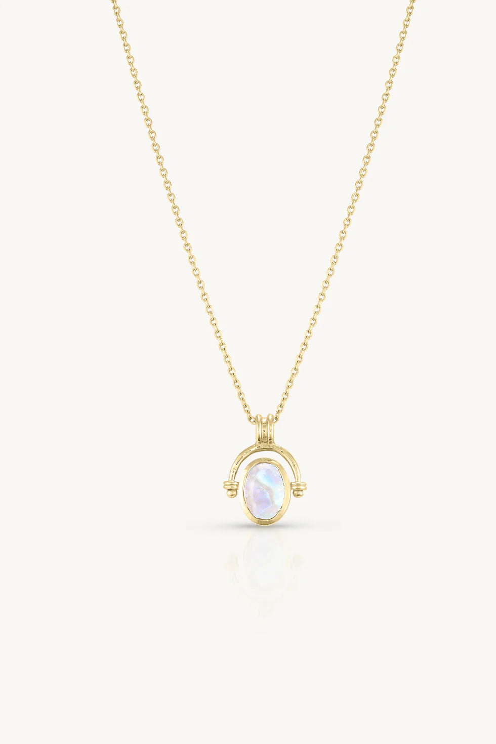 Toni May Mira Moonstone Gold Necklace