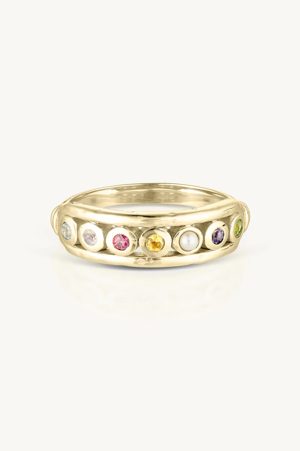 Toni May Olympia Gold Ring