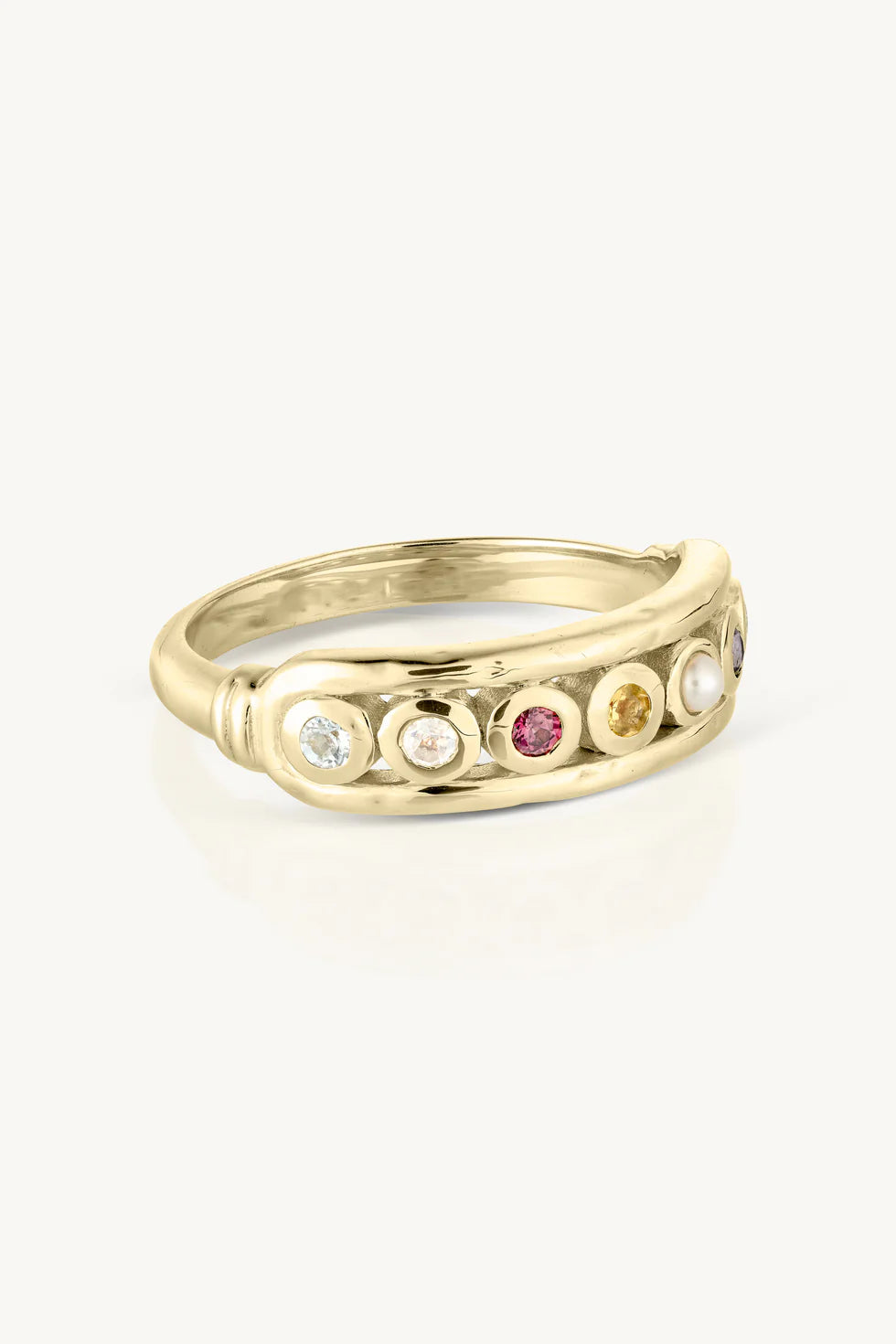 Toni May Olympia Gold Ring