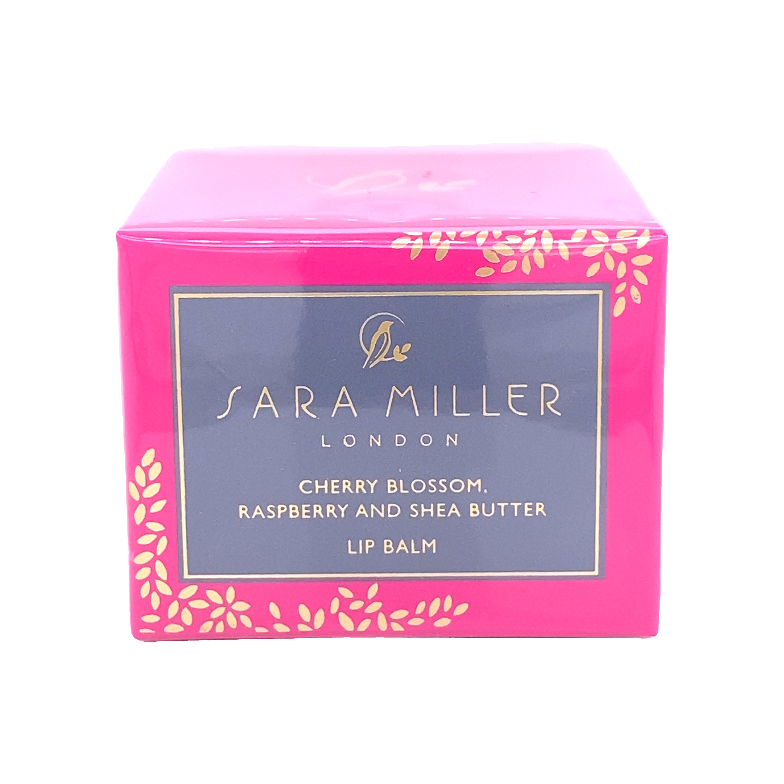 Sara Miller London Cherry Blossom, Raspberry and Shea Butter Lip Balm