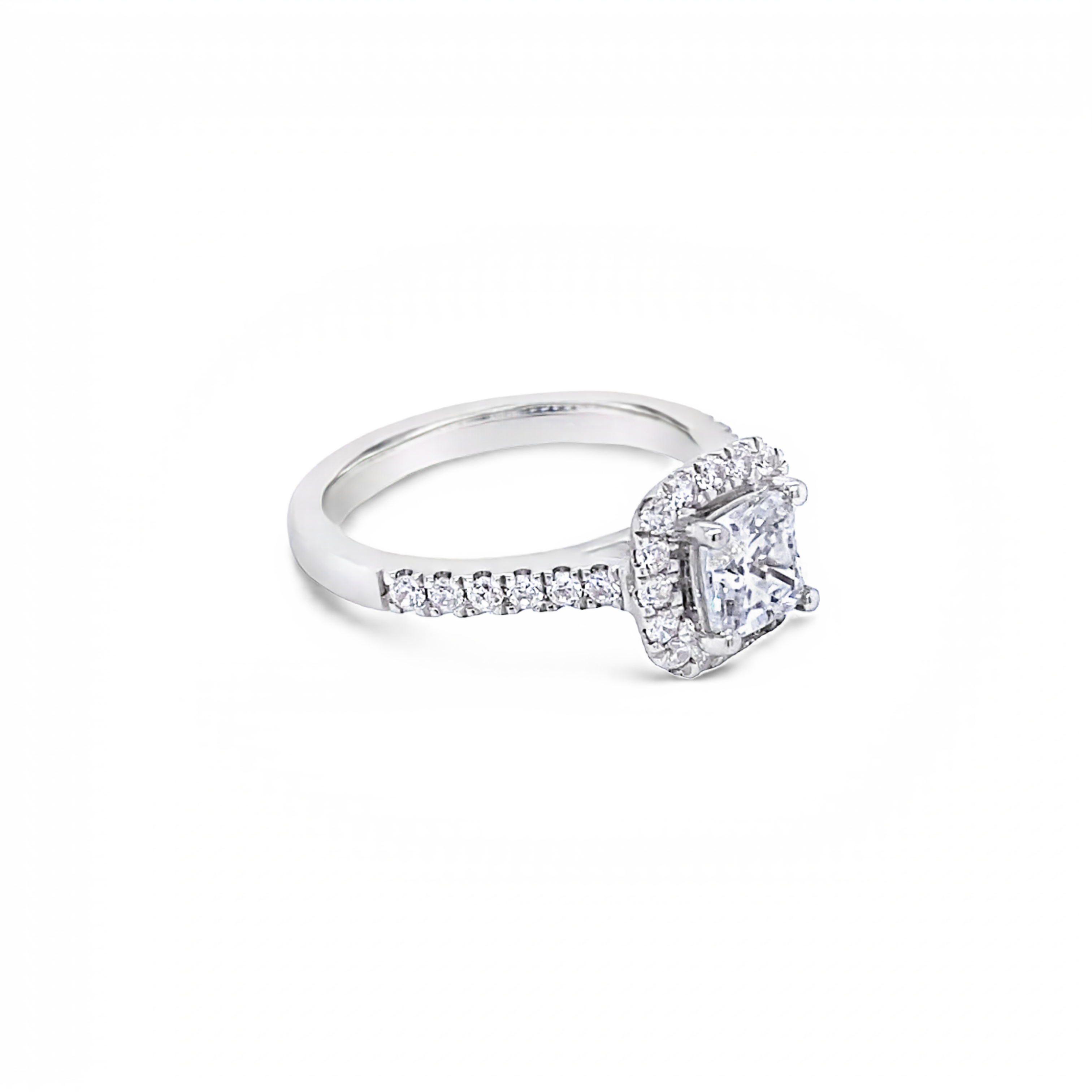 Cubic zirconia wedding best sale rings princess cut