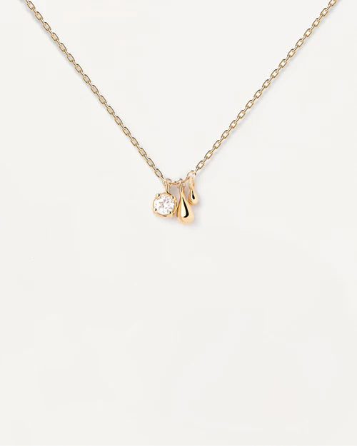 PdPaola Gold Water Necklace
