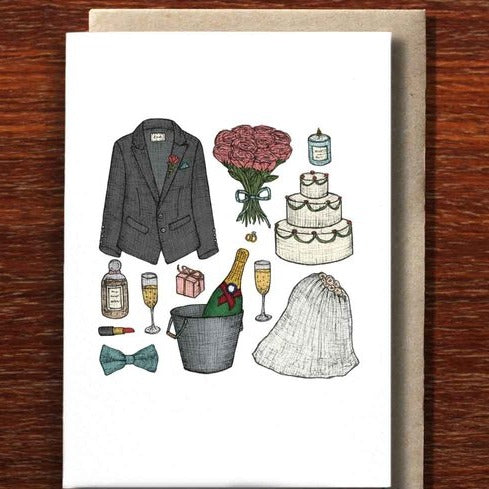 The Nonsense Maker Wedding Keepsakes - Greeting Card
