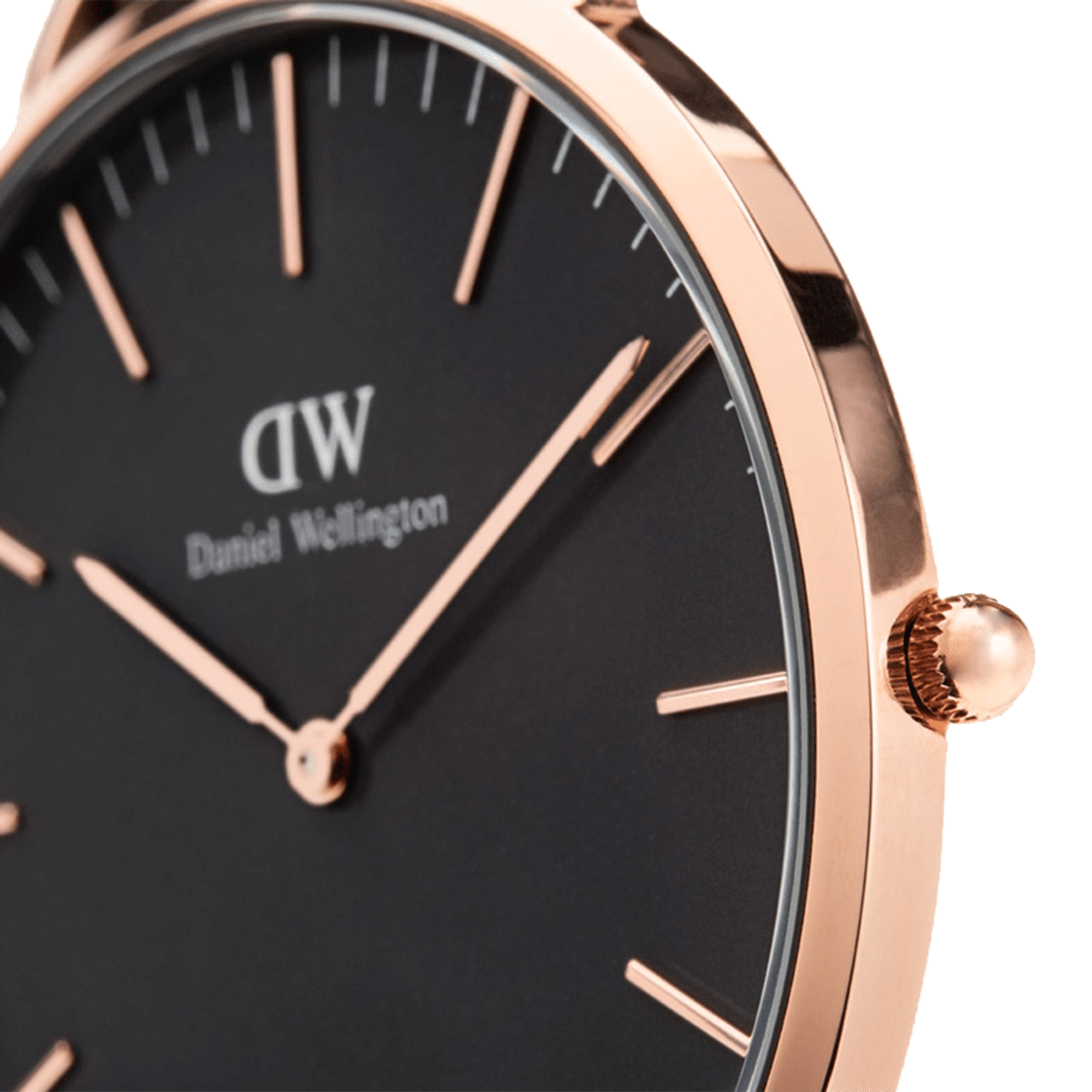 Daniel Wellington Classic 40 Cornwall Rose Gold & Black Watch