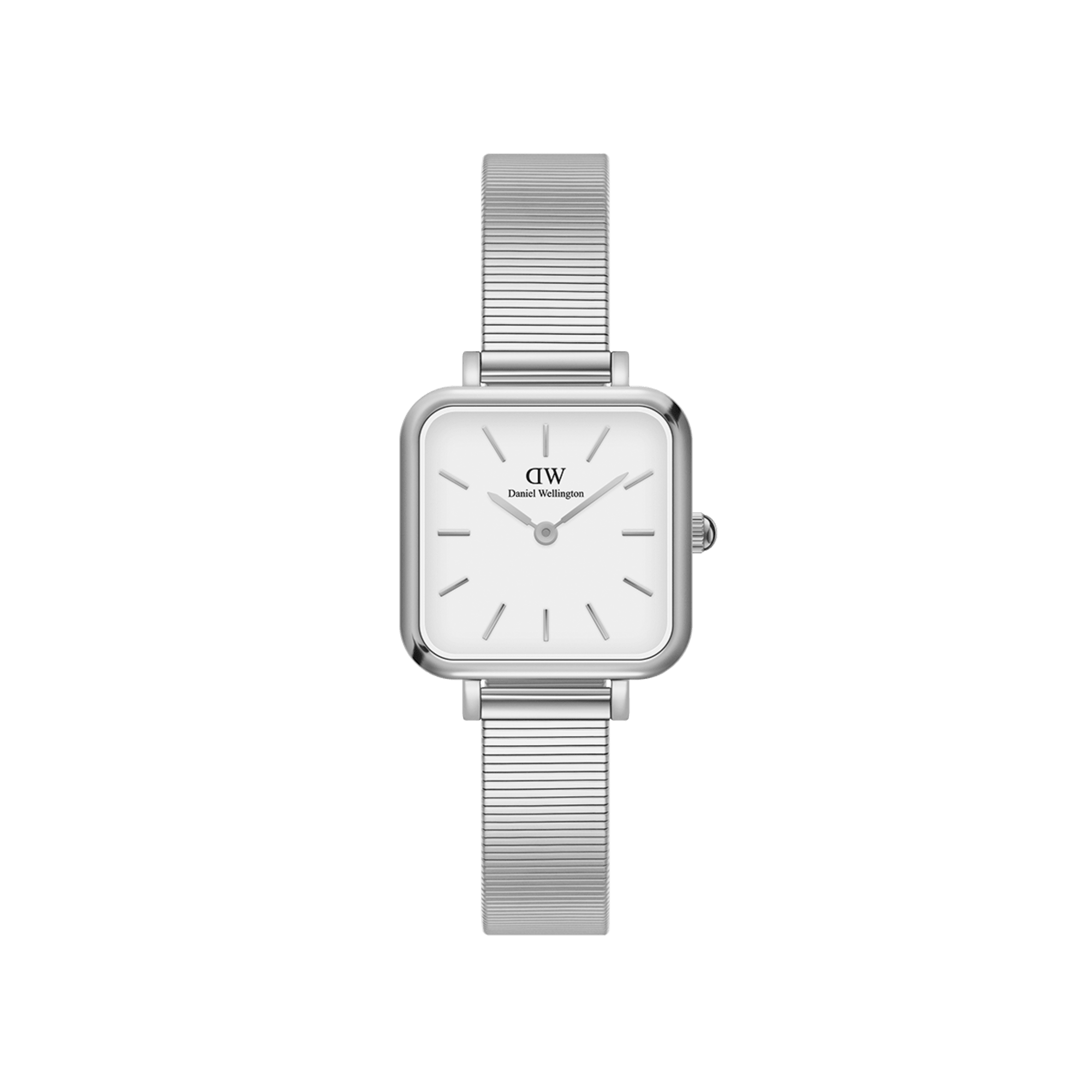 Daniel Wellington Quadro Studio 22x22 Silver & White Watch