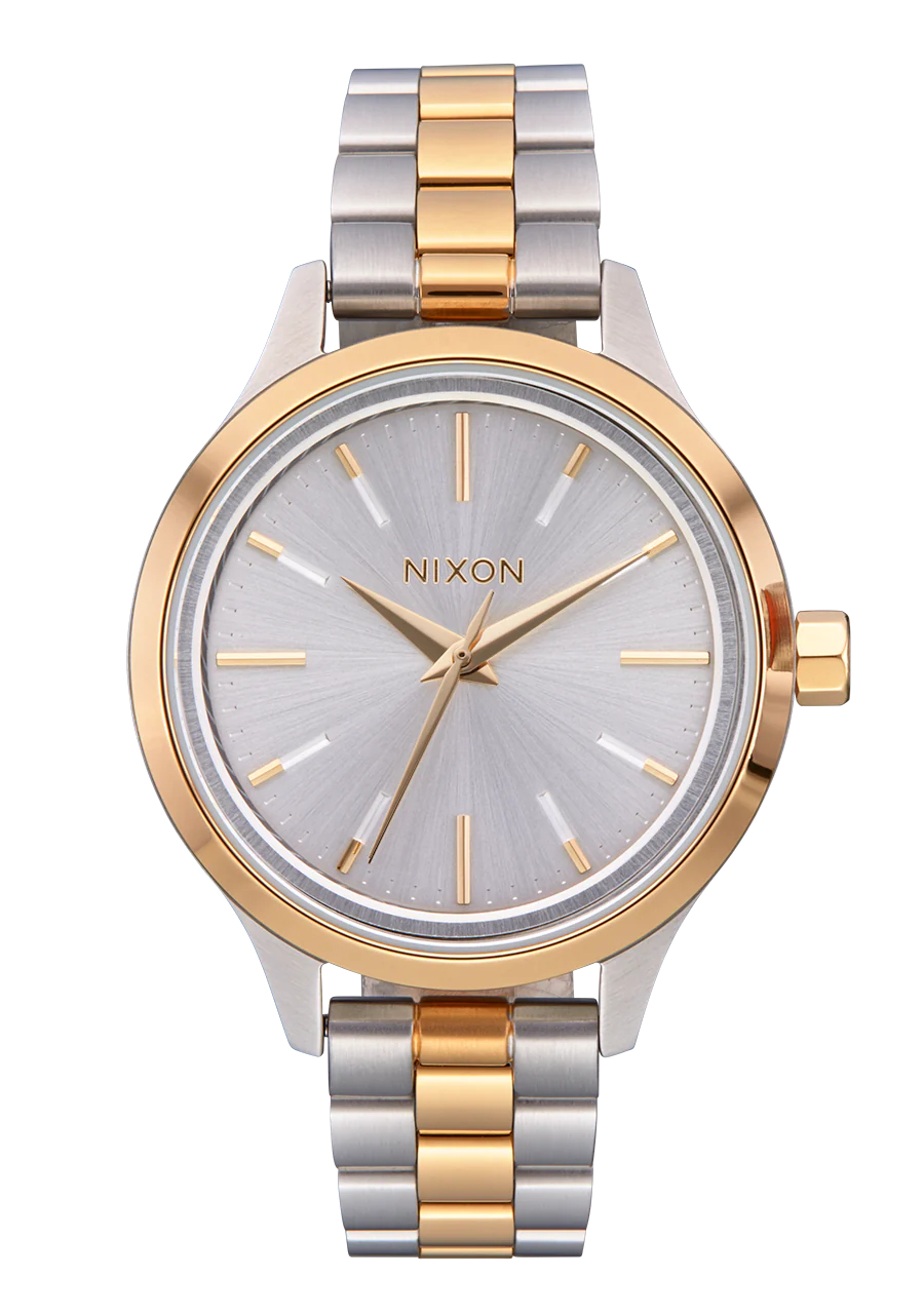 Nixon Optimist 34mm Ladies Two Tone Watch