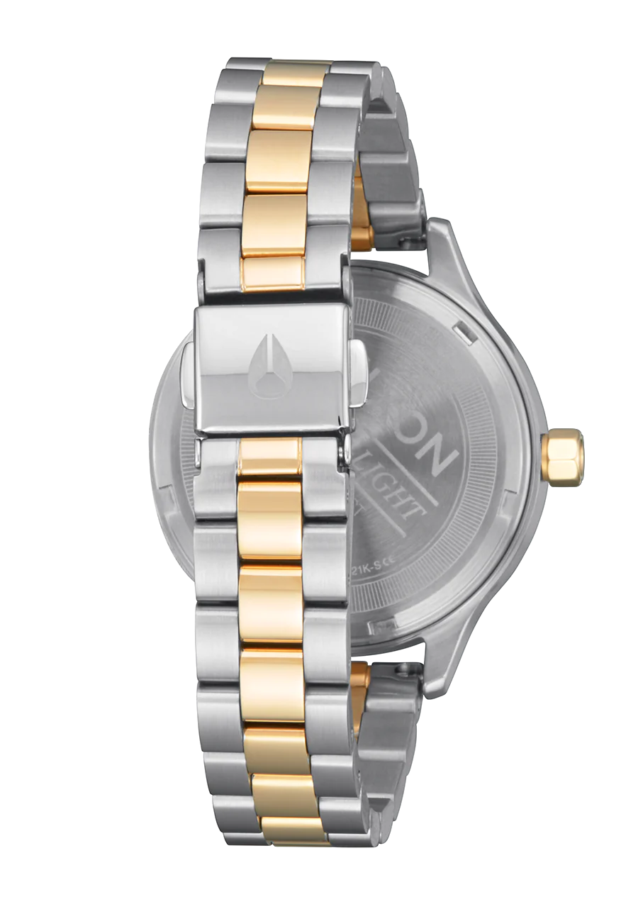 Nixon Optimist 34mm Ladies Two Tone Watch