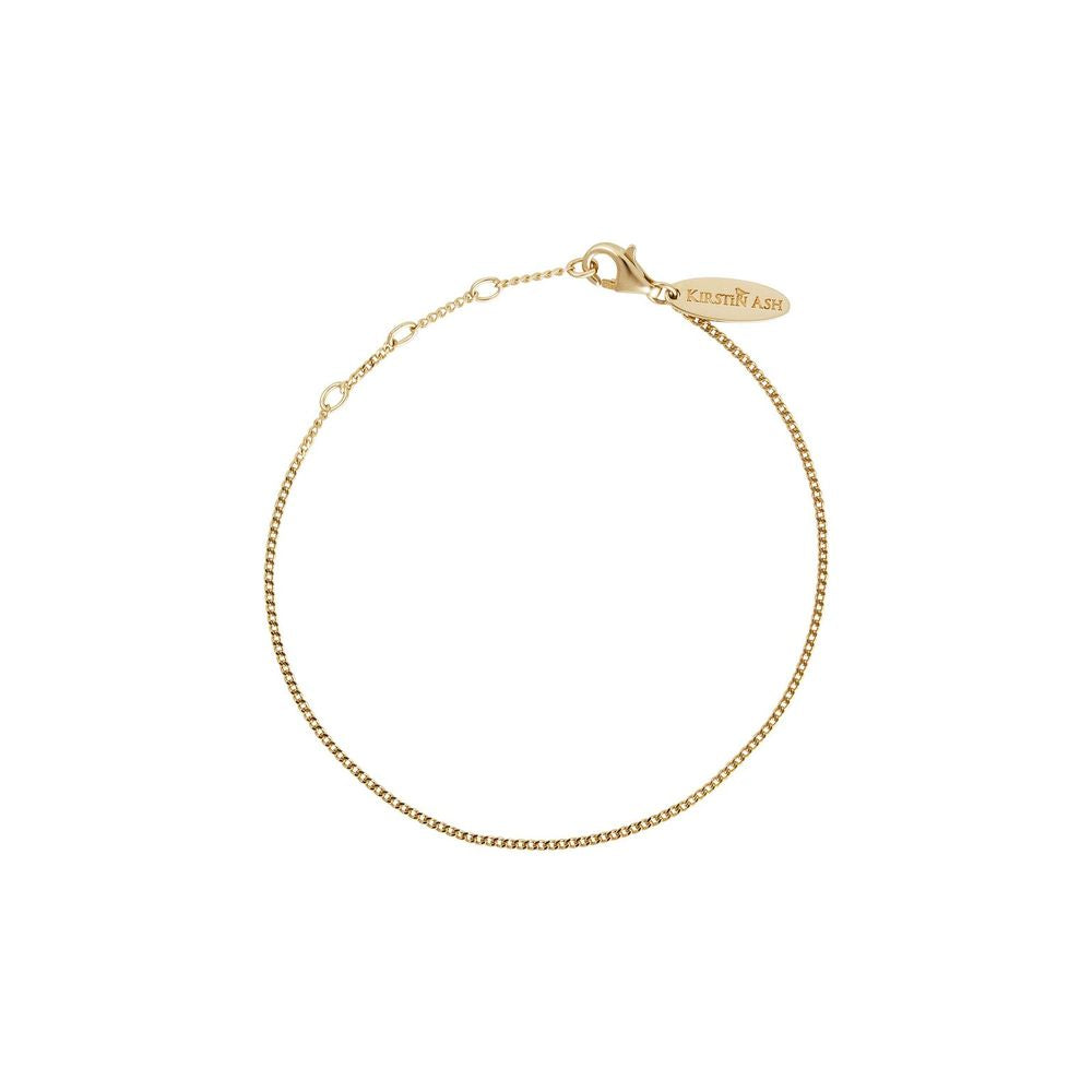 Kirstin Ash Bespoke curb bracelet- 18k gold vermeil