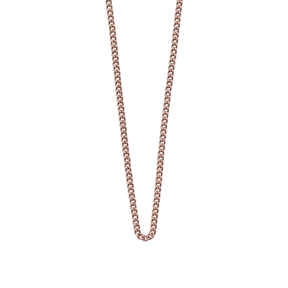 Kirstin Ash Bespoke curb chain- 18k rose gold vermeil