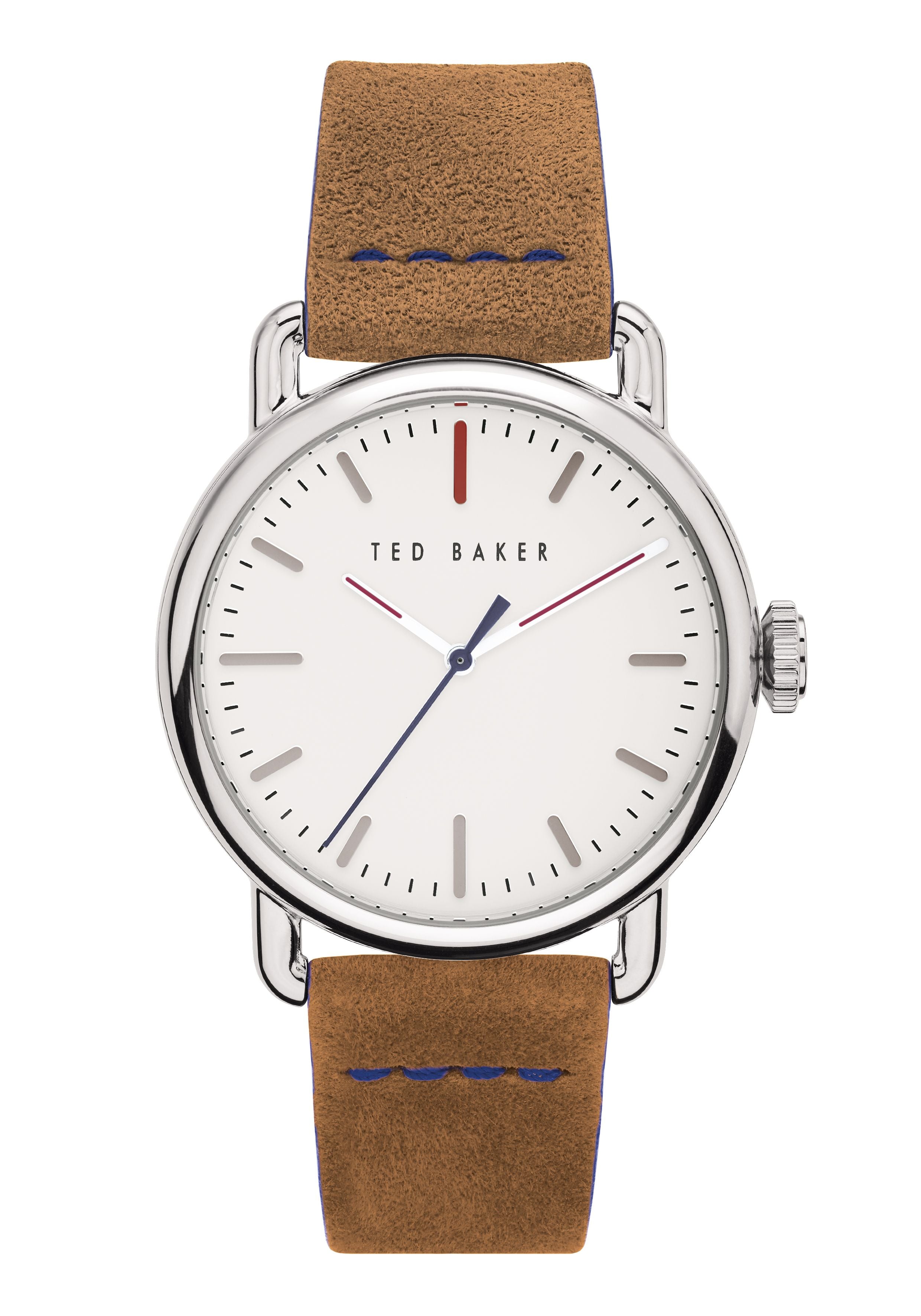 Ted Baker Tomcoll Brown Distressed Leather Watch