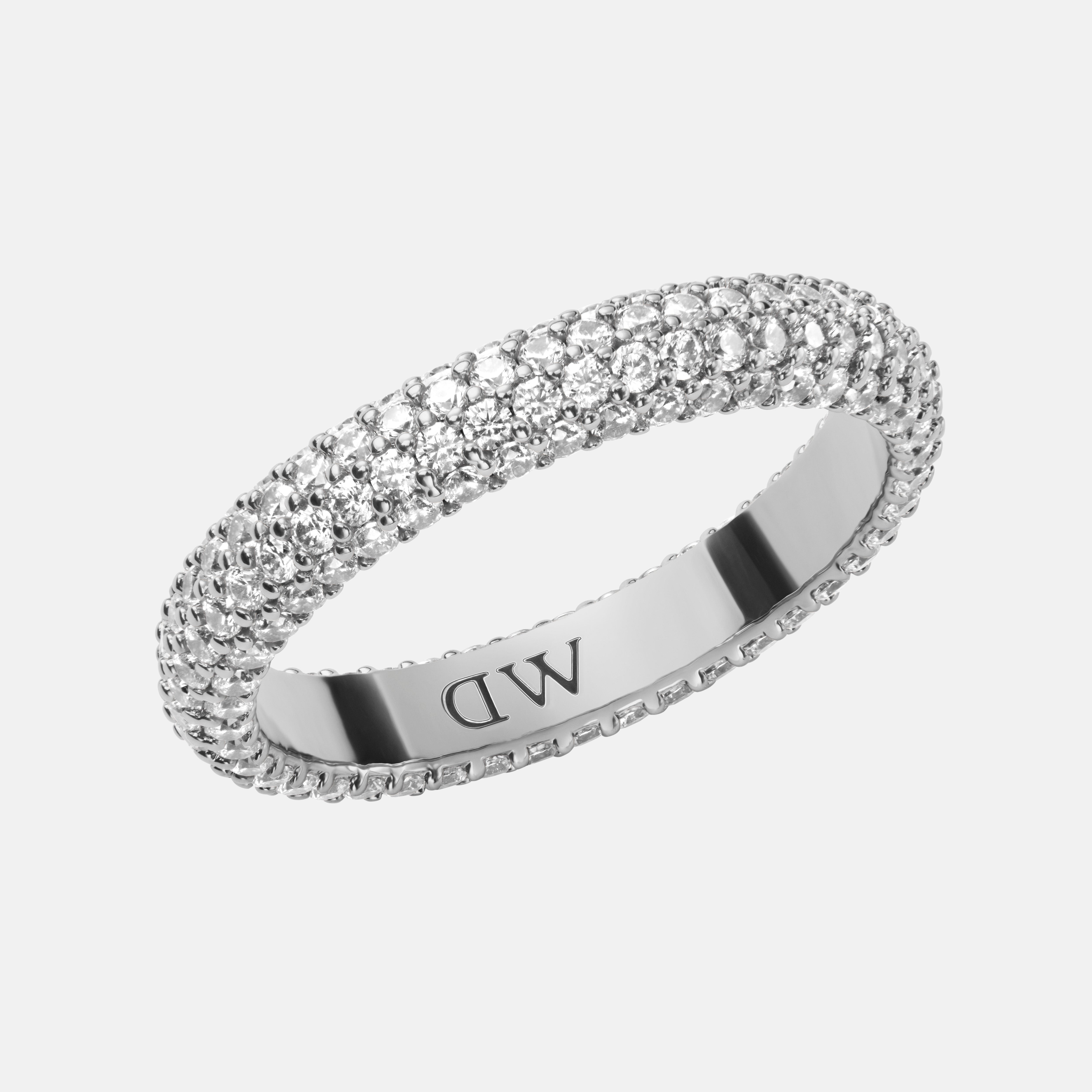Daniel Wellington Pave Ring Silver
