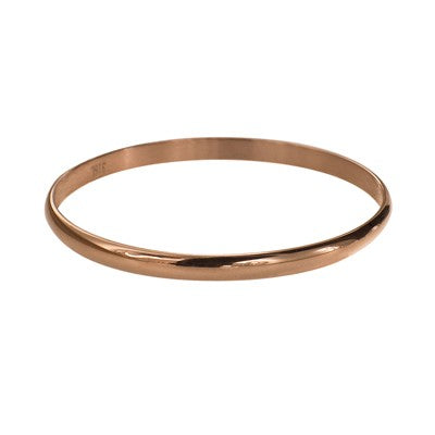 Rose Gold Plated Stainless Steel 5mm Bangle