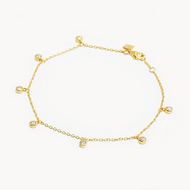 By Charlotte Gold Cosmic Anklet