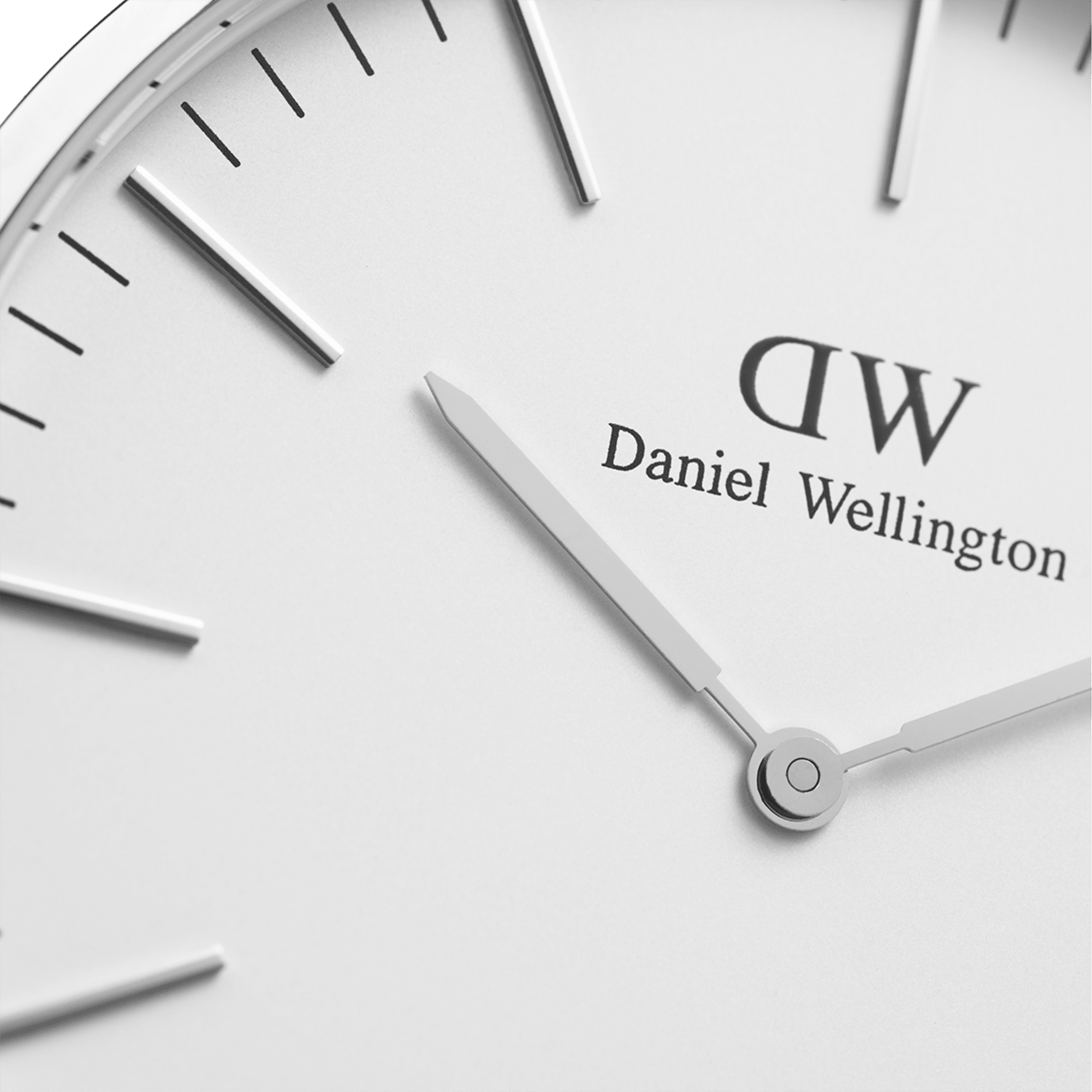 Daniel Wellington Classic 40 Sheffield Silver & White Watch