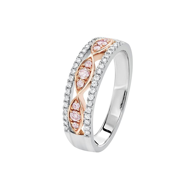 Blush Pink Diamonds- Kaila Ring
