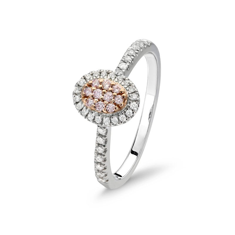 Blush Pink Diamonds- Lea Ring