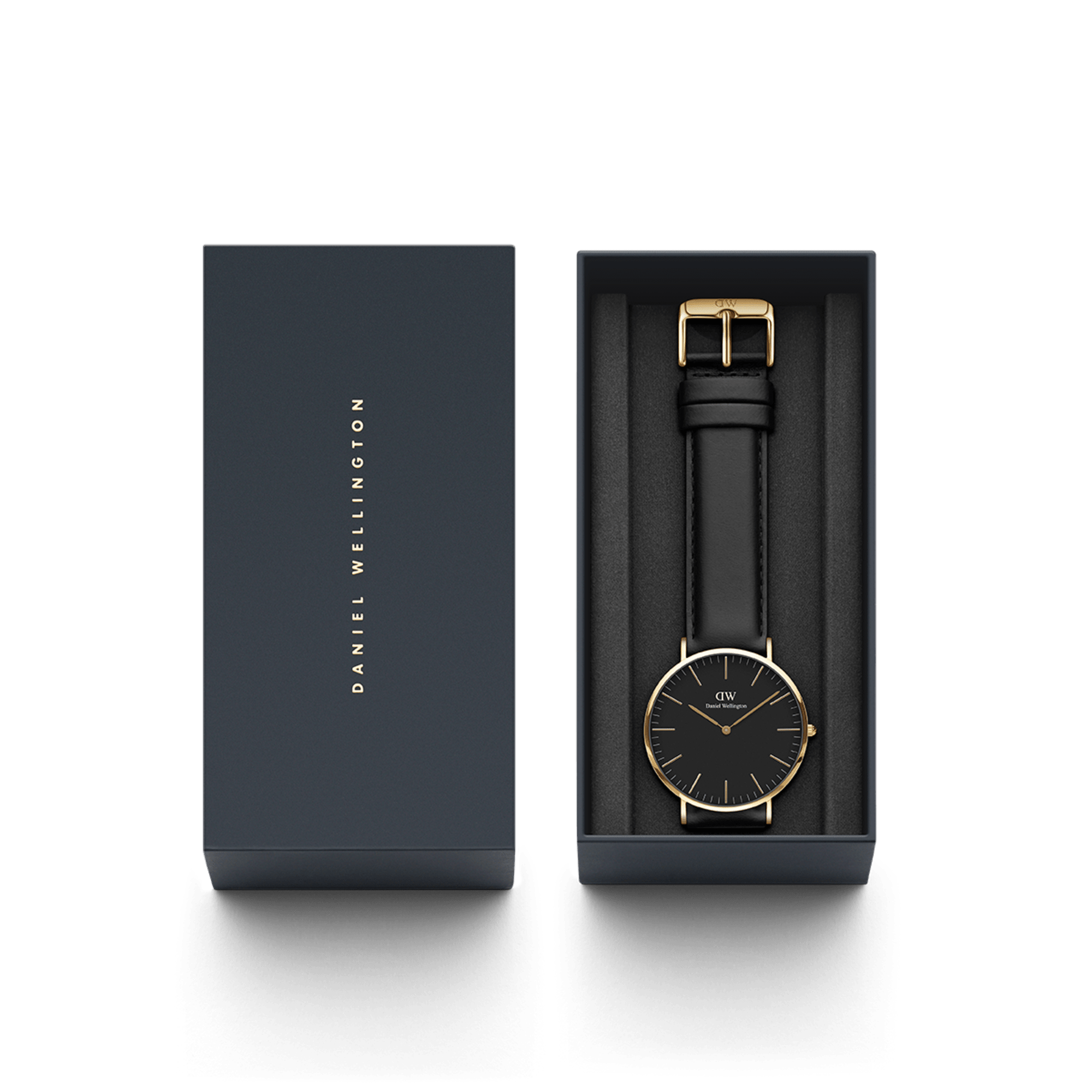 Daniel Wellington Classic 40 Sheffield Gold & White Watch