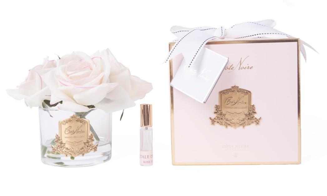 Cóte Noire Perfumed Natural Touch 5 Roses- Clear Pink Blush