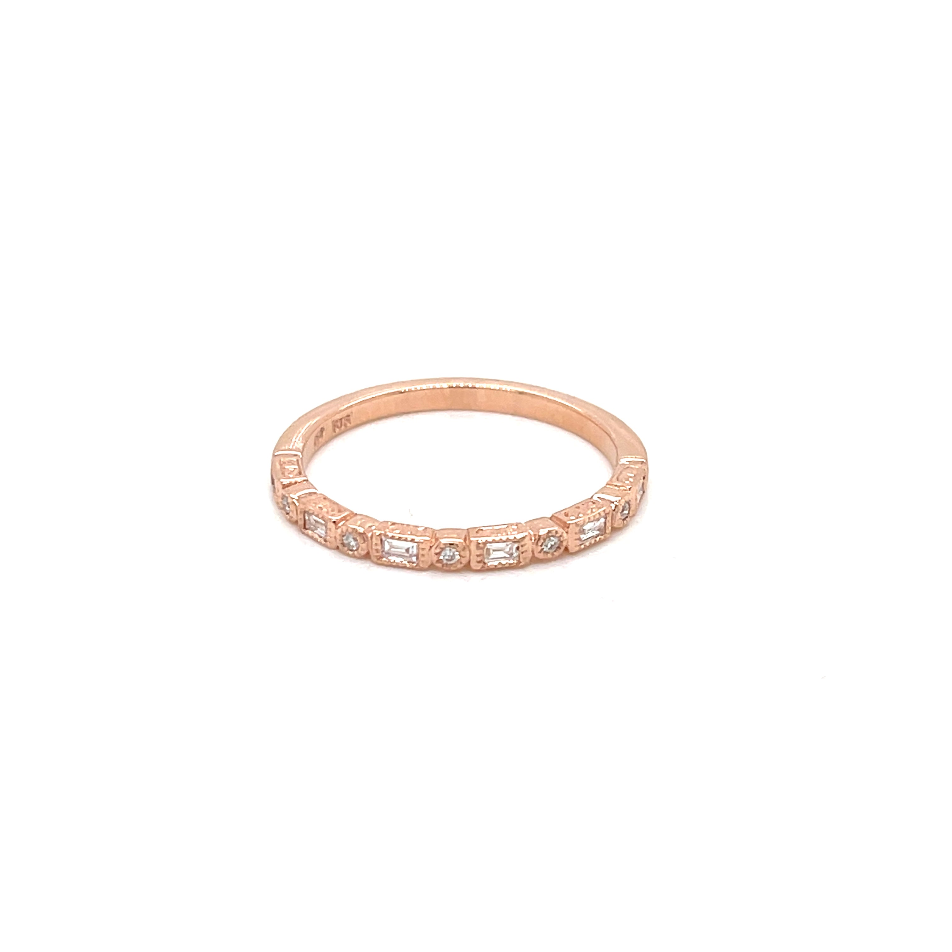 9ct rose deals gold eternity ring