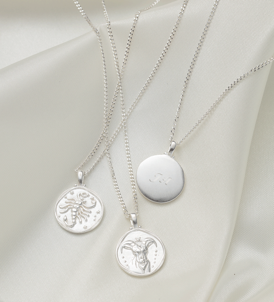 Kirstin Ash Scorpio Zodiac Necklace- Sterling Silver