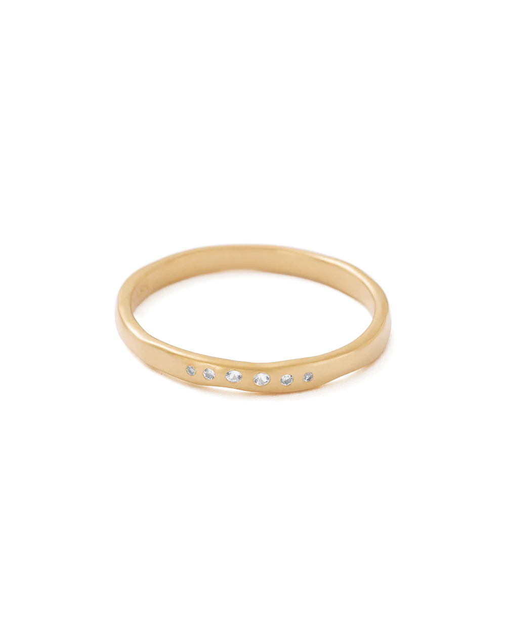 Kirstin Ash Sun Lines Ring- 18k Gold Plated